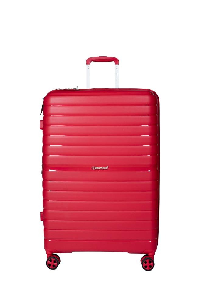 Валіза Snowball 49203 велика червона з розширенням