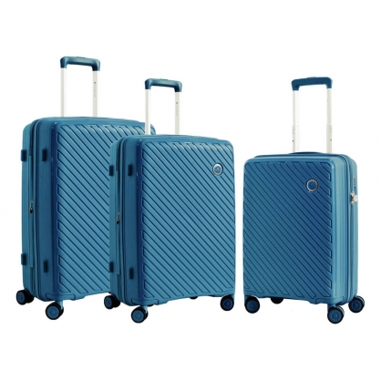 Комплект валіз Snowball 20703 синій