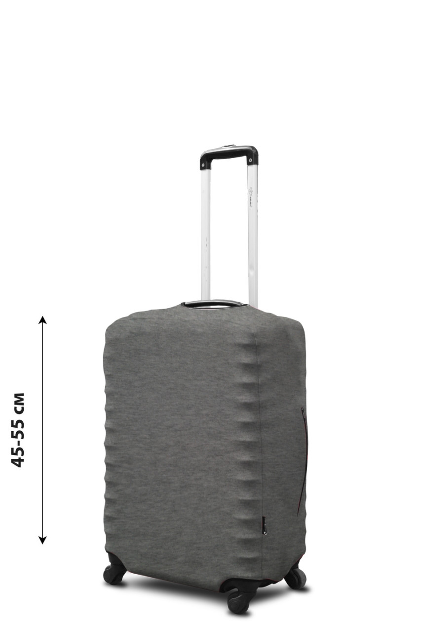 Чохол для валізи Coverbag неопрен S сірий 