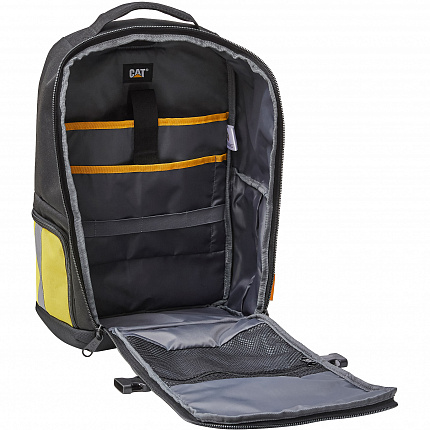 Рюкзак дорожній з відділенням для ноутбука 15 дюймів CAT Work 83998;487 жовтий флуоресцентний