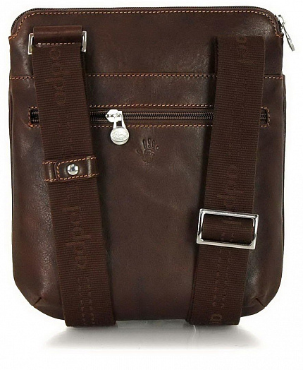 Чоловіча сумка через плече з натуральної шкіри Adpel Prestige 5104С
