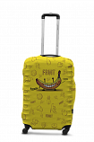 Чохол для валізи Coverbag банан M різнобарвний