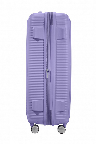 Валіза American Tourister Soundbox із поліпропілену на 4-х колесах 32G*82003 пурпурова (велика)