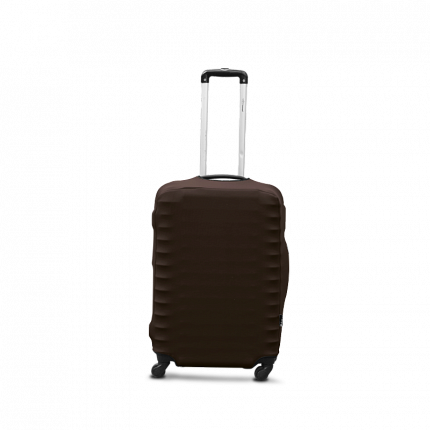 Чохол для валізи Coverbag дайвінг M коричневий