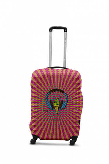 Чохол для валізи Coverbag навушники S різнобарвний