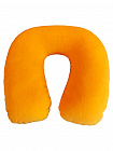 Подушка під шию Антистрес з полистерольных кульок помаранчева