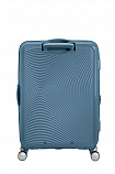 Валіза American Tourister Soundbox із поліпропілену на 4-х колесах 32G*21003 блакитна  (велика)