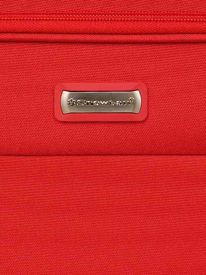 Комплект тканинних валіз Snowball 87303 червоний