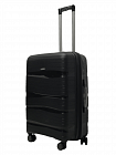 Комплект валіз Worldline  283 чорний з розширенням