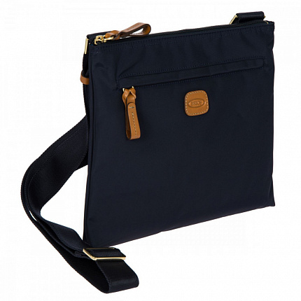 Жіноча текстильна повсякденна сумка Bric's X-Bag BXG42733.050 Ocean Blue