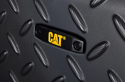 Валіза CAT Industrial Plate 83552;01 чорний