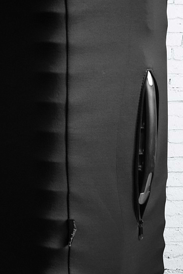 Чохол для валізи Coverbag дайвінг XL чорний