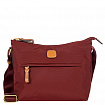 Жіноча текстильна повсякденна сумка Bric's X-Bag BXG45056.309 Bordeaux