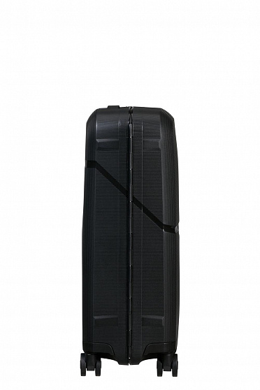 Валіза Samsonite Magnum Eco GRAPHITE KH2*18001 чорна маленька 55 см