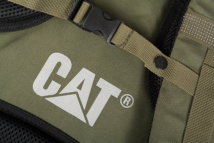 Рюкзак повсякденний з відділом для ноутбука CAT Combat Visiflash 83393;351 зелений