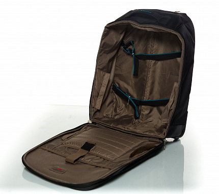 Рюкзак з відділенням для ноутбука 15'6 на колесах Roncato Speed 416117;01 чорний