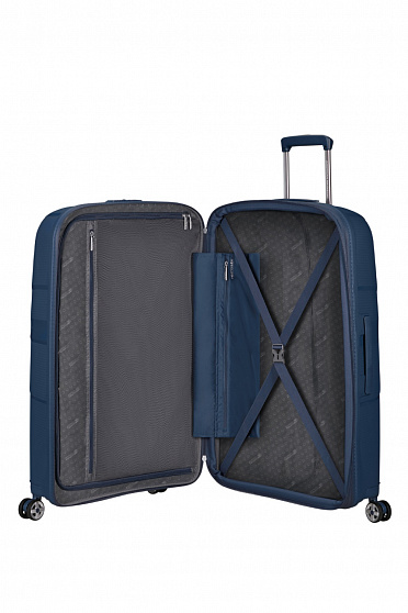 Валіза American Tourister Starvibe MD5*41004 велика темно-синя з розширенням