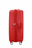 Валіза American Tourister Soundbox із поліпропілену на 4-х колесах 32G*10001 червона (мала)