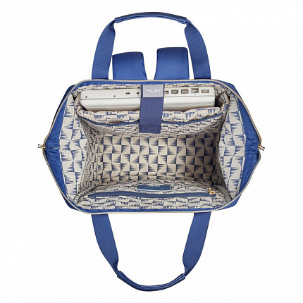 Жіночий рюкзак з відділенням для ноутбука до 13,3" Delsey Montrouge 2018603 Blue