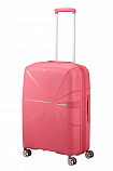 Валіза American Tourister Starvibe MD5*00003 середня рожева з розширенням