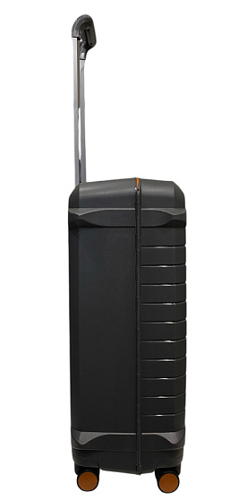 Валіза на застібках Snowball 57203 з поліпропілену середня сірий