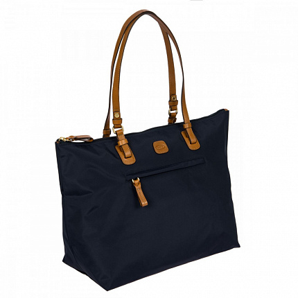 Жіноча текстильна повсякденна сумка Bric's X-Bag BXG45070.050 Ocean Blue