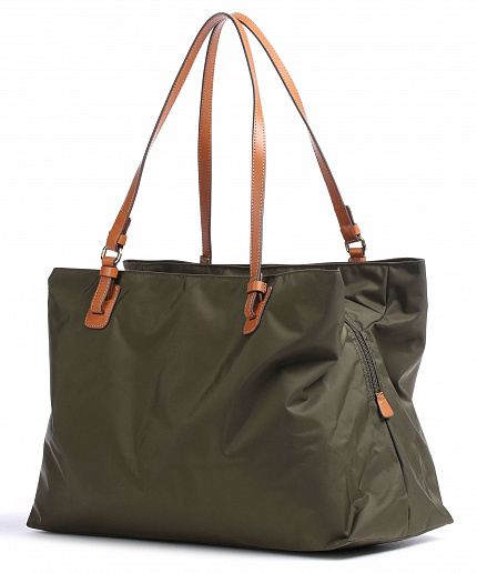 Жіноча текстильна повсякденна сумка Bric's X-Bag BXG45281.078 Olive