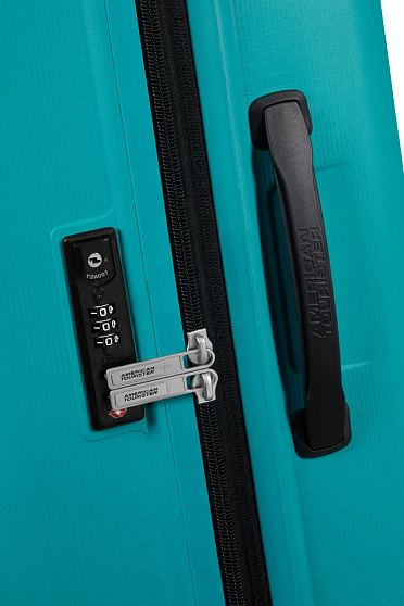 Валіза 77 см American Tourister AEROSTEP TURQUOISE (MD8*21003) бірюза