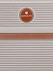 Валіза з розширенням Airtex 629 велика 75 см коричнева