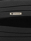 Валіза з розширенням 66 см Worldline  283 середня чорна