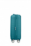 Валіза American Tourister Soundbox із поліпропілену на 4-х колесах 32G*41002 синя (середня)