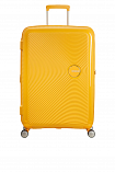 Валіза American Tourister Soundbox із поліпропілену на 4-х колесах 32G*002 Golden Yellow (середня)