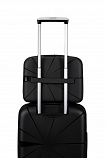 Валіза American Tourister Starvibe MD5*09002 маленька чорна з розширенням