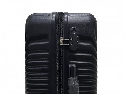 Комплект валіз 78 см Worldline 652 чорний