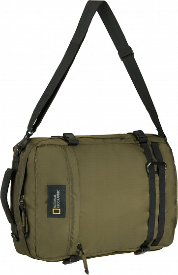 Рюкзак-сумка повсякденний (Міський) з відділенням для ноутбука та планшета National Geographic Hibrid N11801;11 хакі