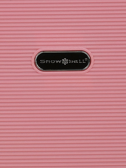 Валіза маленька+ Snowball 21204 рожева