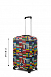 Чохол для валізи Coverbag неопрен S прапори