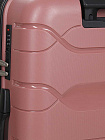 Валіза Worldline (airtex) 282 з розширенням середня рожева