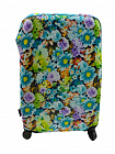 Чохол для валізи Coverbag дайвінг S весняні квіти різнобарвний