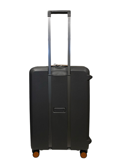 Валіза на застібках Snowball 57203 з поліпропілену середня сірий