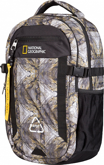 Рюкзак повсякденний (Міський) з відділенням для ноутбука National Geographic Natural N15780;99RO принт/каміння
