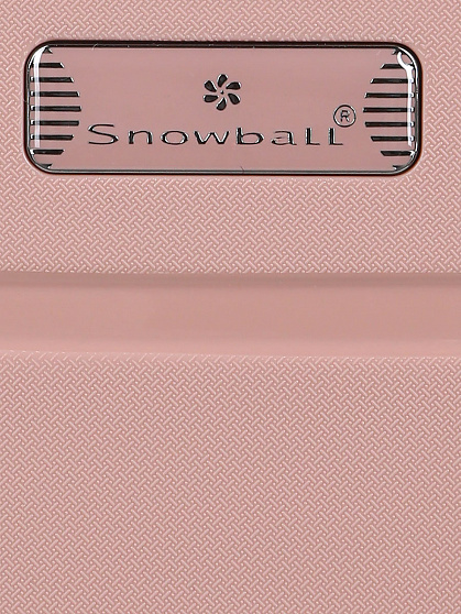 Валіза 66 см Snowball 61303 рожеве золото маленька