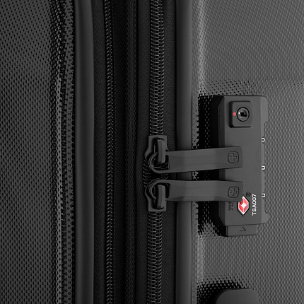 Валіза з розширеням Wenger Legacy 610866 середня чорний