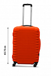 Чохол для валізи Coverbag неопрен L помаранчевий