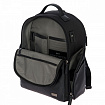 Рюкзак з нейлону та натуральної шкіри з відділенням для ноутбуку 15" BRIC'S Monza BR207702 чорний