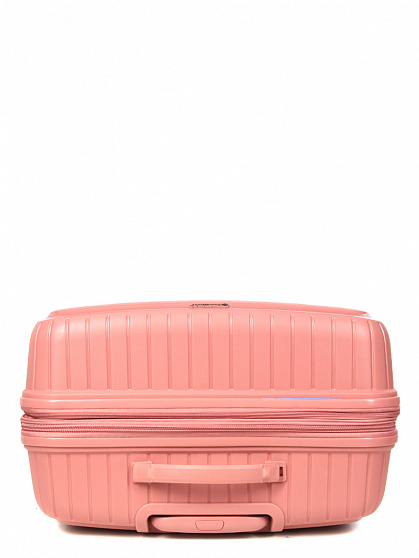 Комплект валіз Snowball 20103 рожево-золотий