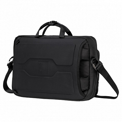 Рюкзак для ноутбука 14 дюймів Jack Wolfskin NEW YORK 2IN1 FLIPBAG (2010321_6666) чорний