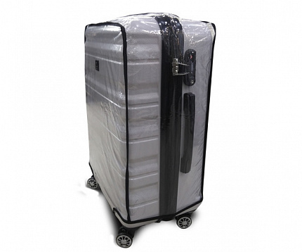 Чохол для валізи Coverbag вініл XXL прозорий