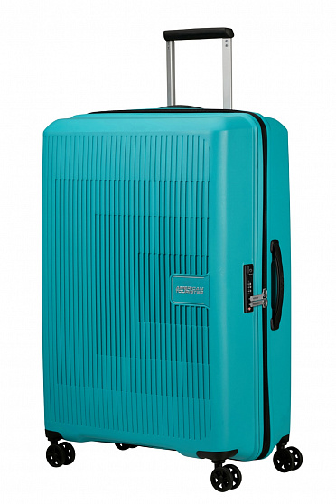 Валіза 77 см American Tourister AEROSTEP TURQUOISE (MD8*21003) бірюза