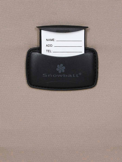 Тканинна валіза Snowball 87303 середня шампань